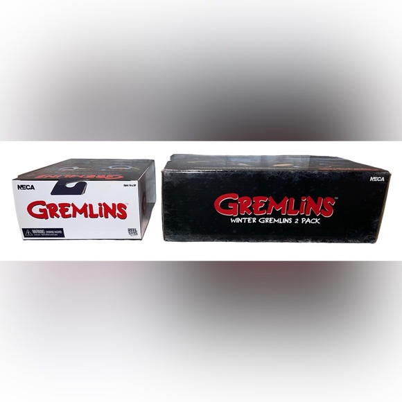NECA Ultimate Santa Stripe & Gizmo & Winter Gremlins 2 Pack Set 1 Action Figures - Picture 12 of 15
